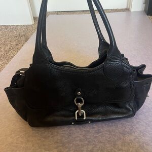Cole Haan Black Leather Shoulder Bag